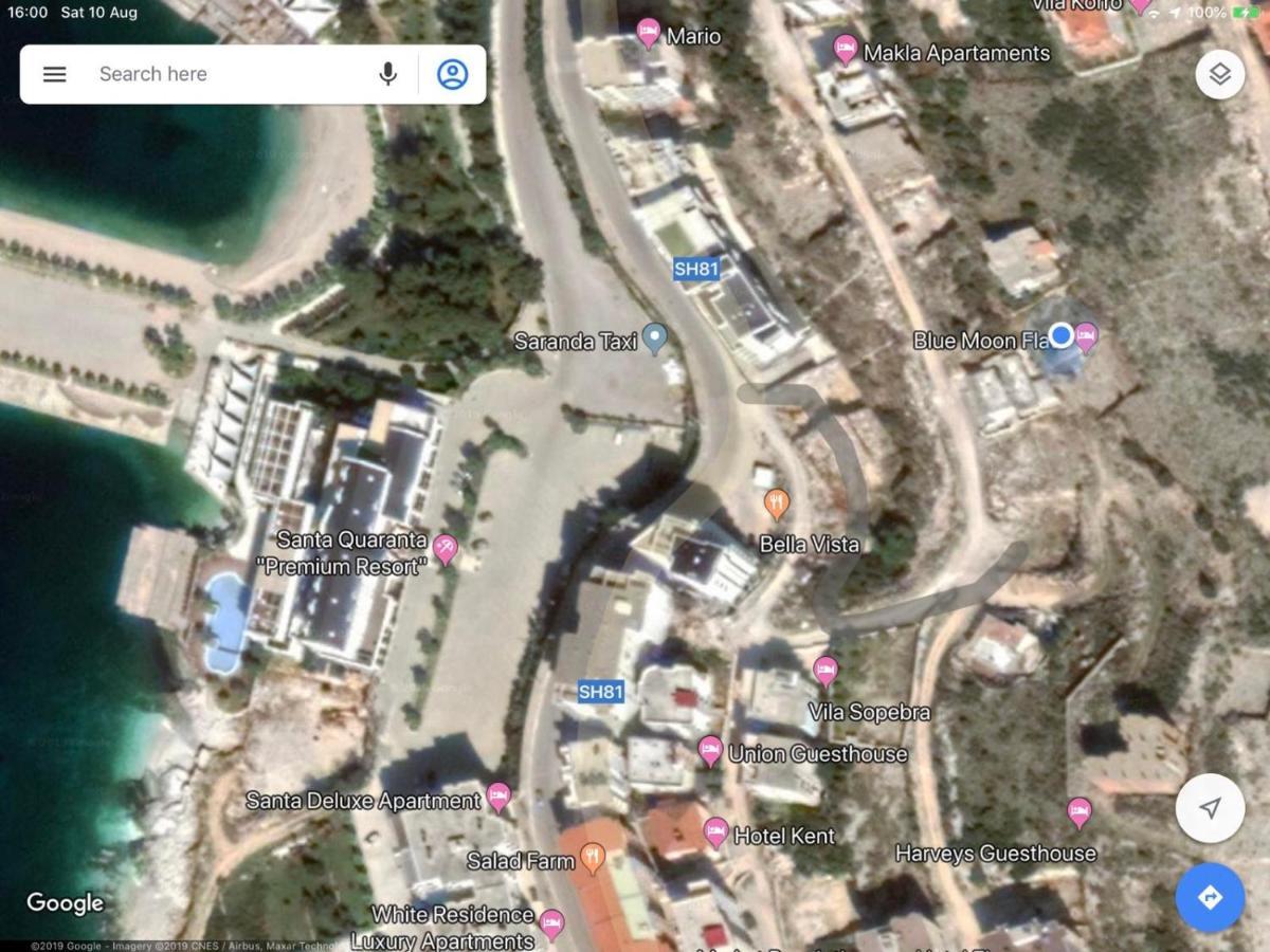 Bluemoon Suites Saranda Dış mekan fotoğraf